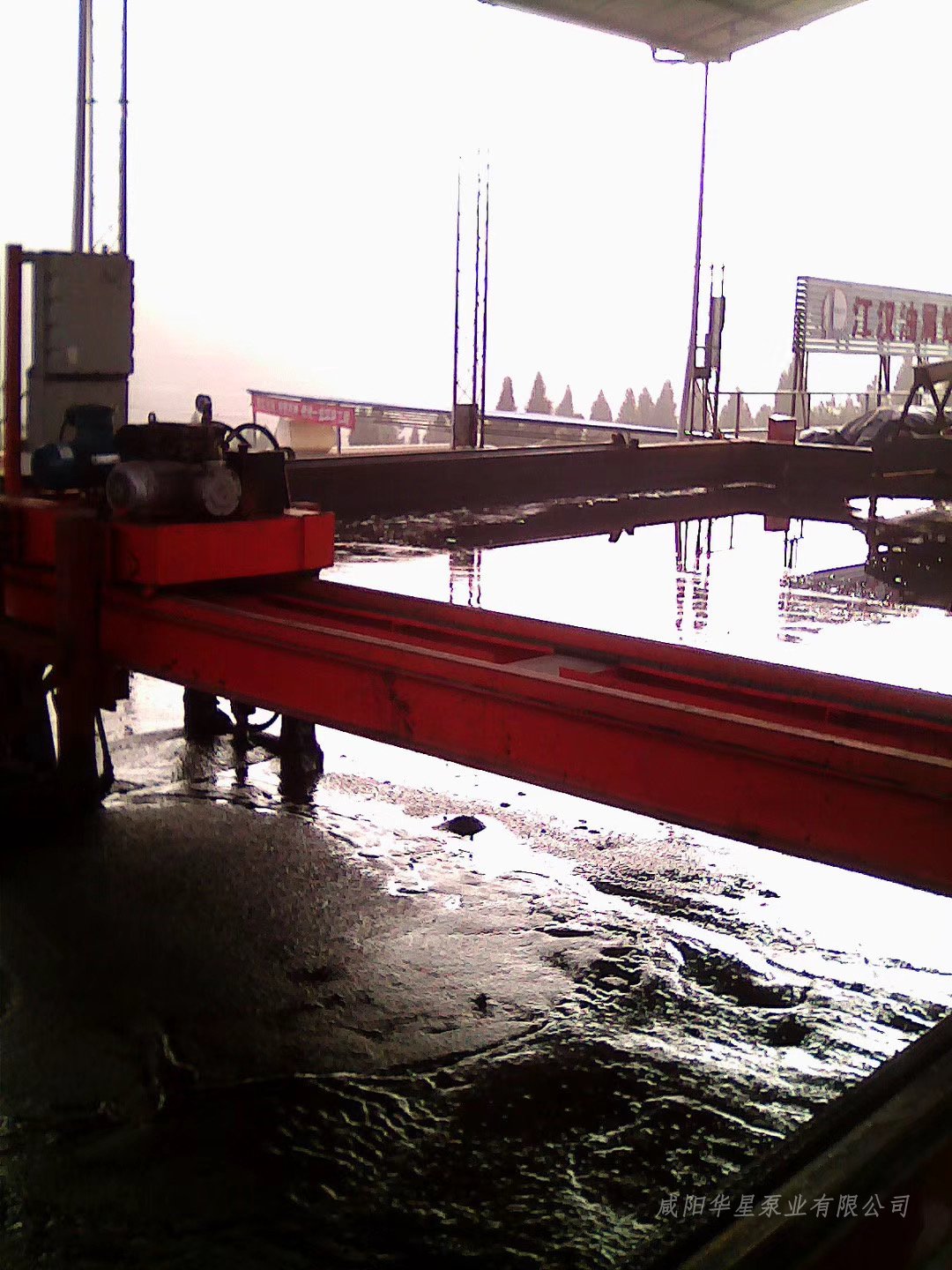 陶瓷柱塞泵使用現(xiàn)場油田項目建設(shè)